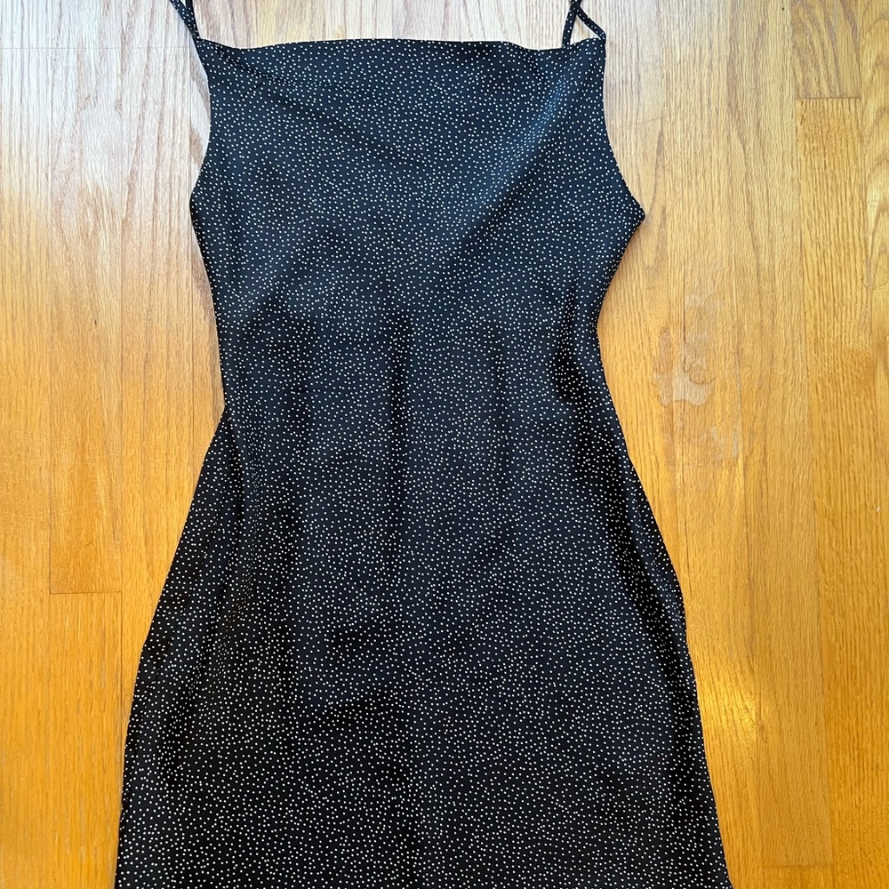 Urban Outfitters Cowl Neck Satin Dress